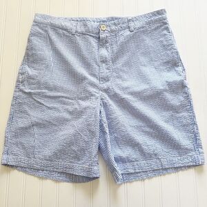 Vineyard Vines Seersucker Striped Club Shorts - Size 35